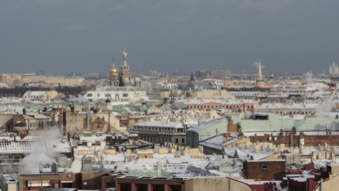 Saint-Petersbourg, vue depuis la cathédrale Saint Isaac